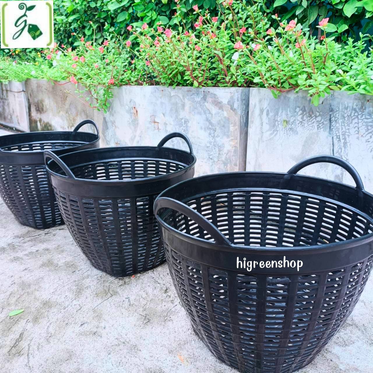 เข่งพลาสติก (14 นิ้ว / เบอร์ 5) จำนวน 1 ใบ