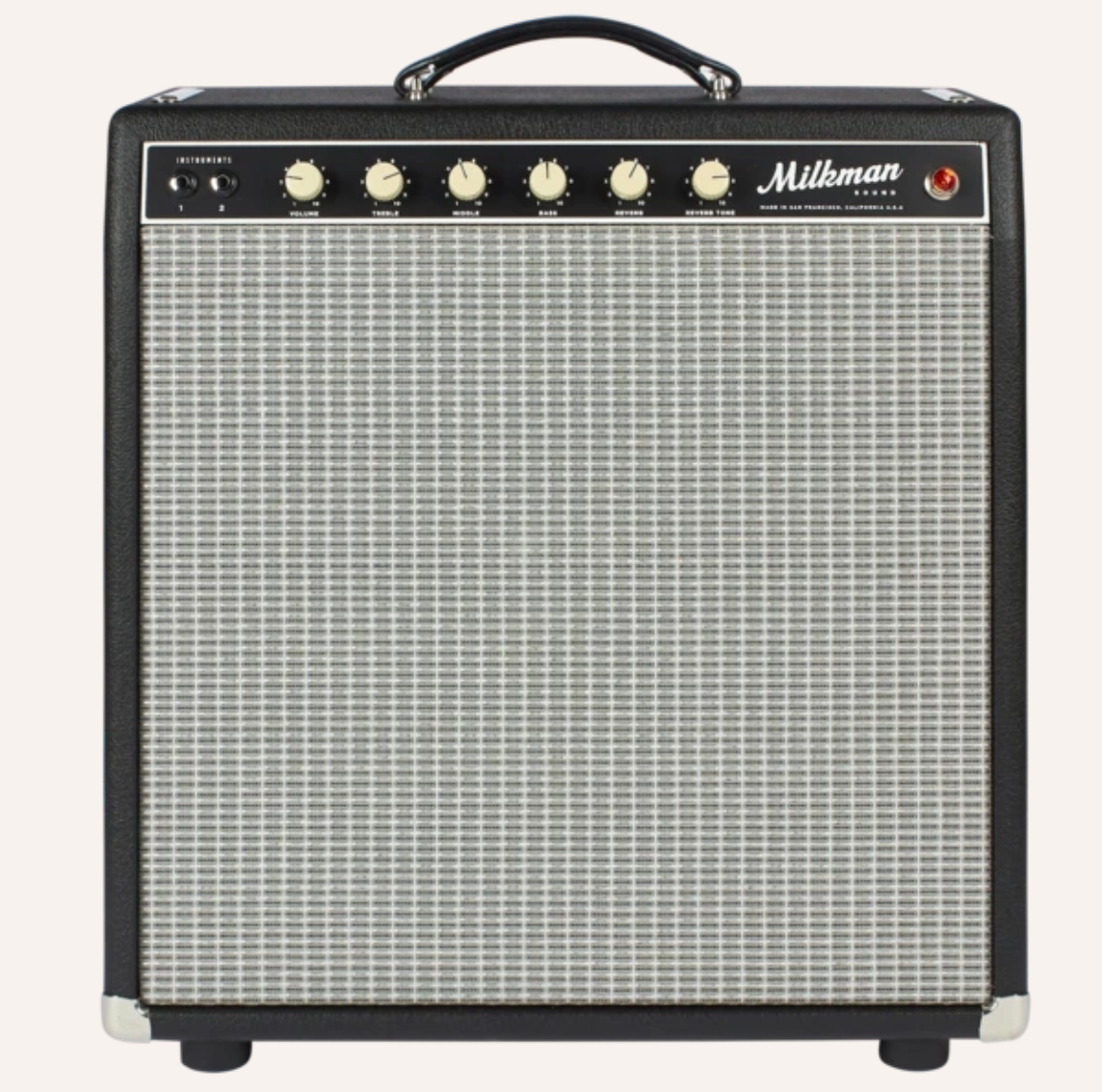 Milk Man Sound 300W Pedal Steel Half and Half Head,12 - 15 In. Combo (Black,Vanila)