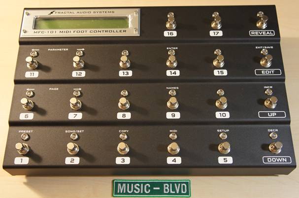 Fractal Audio Systems MFC-101 Midi Foot Controller
