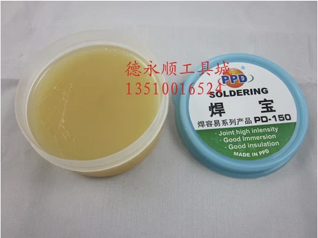 PPD PD-150 Soldering Flux Solder Paste (ฟลั๊กครีม สำหรับบัดกรี) 150g สีเหลือง