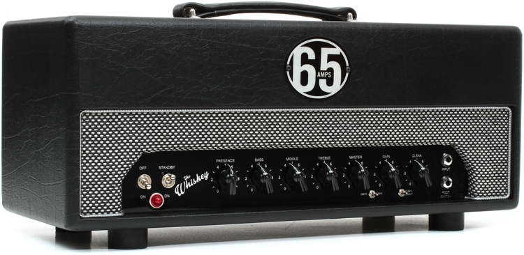 65amps The Whiskey Head 50-Watt 2-Channel Tube Head