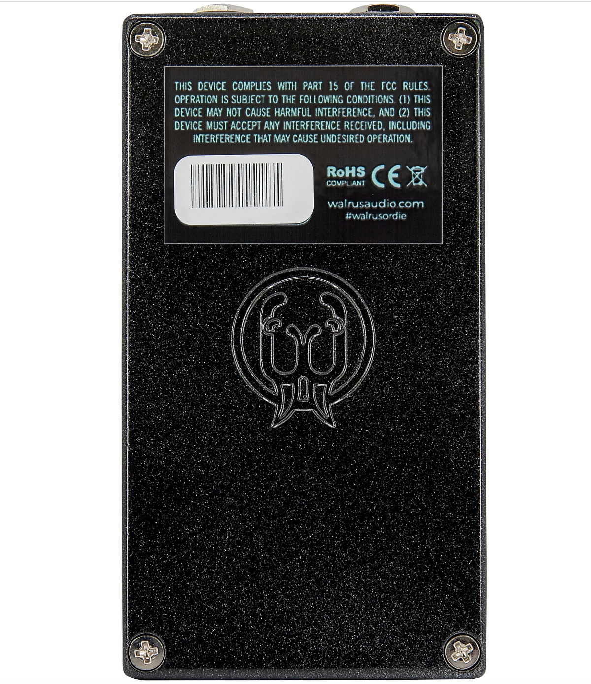 Walrus Audio Julia Analog Chorus/Vibrato V2 Luna Series 2021 Effects Pedal Metallic Black