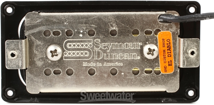 Seymour Duncan Custom Shop El Diablo Humbucker Pickup - Double Black