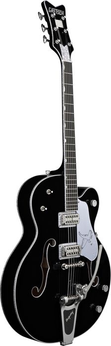 Gretsch Guitars G6136TSL Silver Falcon Electric Guitar with Bigsby -- Black Finish