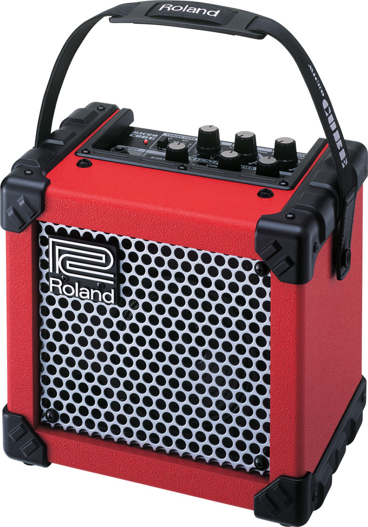 Roland Micro Cube Guitar Amp - Black Red White