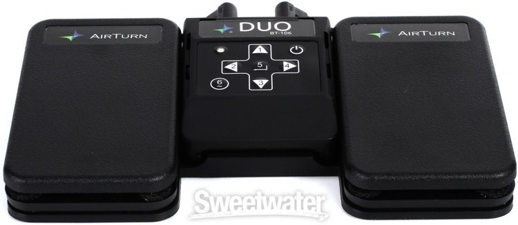 AirTurn Duo BT106 Transmitter with 2 Pedals