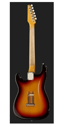 Macmull Guitars S-Classic RW 3 Tone Sunburst