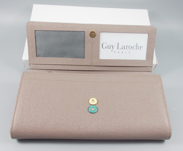 กระเป๋าสตางค์ Guy Laroch น้ำตาล-เทา ใหม่ แท้