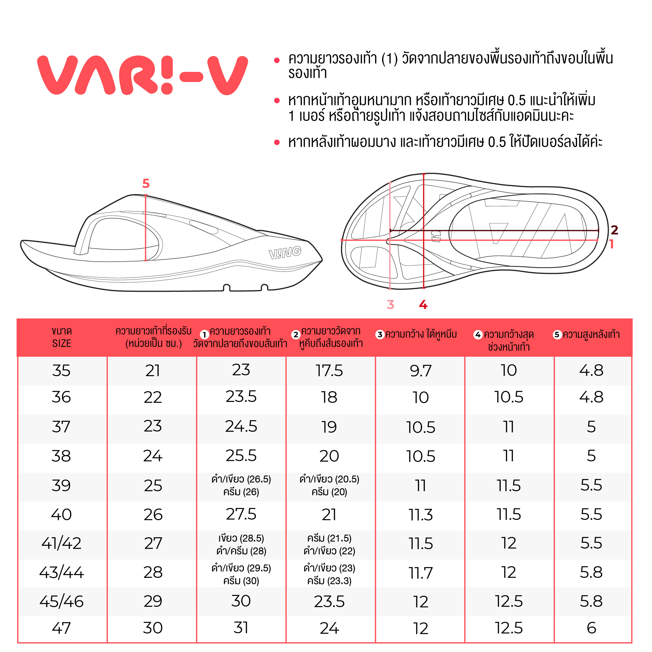 VING VARI V Recovery Sandals รองเท้าแตะฟื้นฟู New