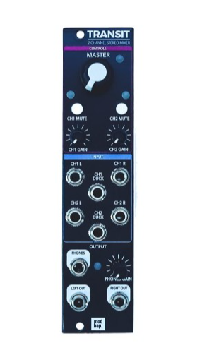 Modbap Modular Transit 2-Channel Stereo Mixer