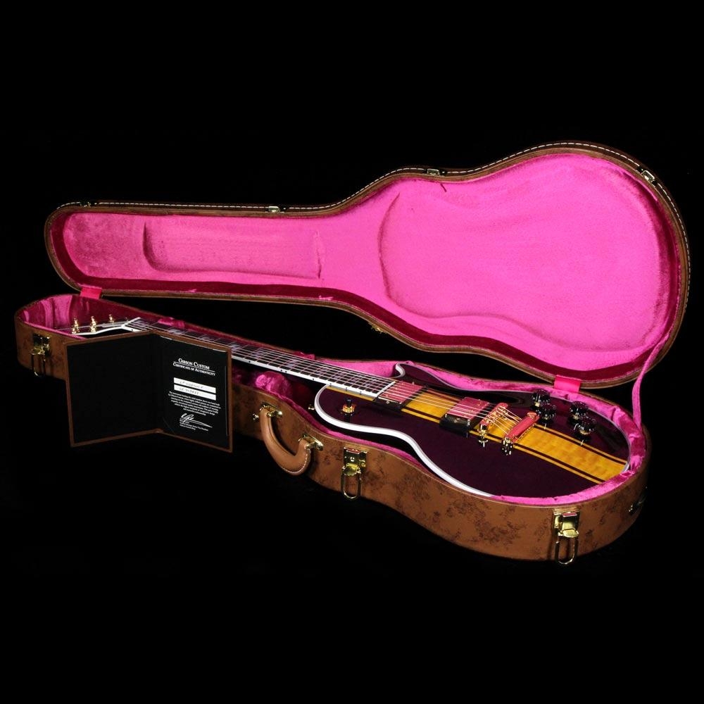 Gibson Custom Shop Limited Edition Les Paul Custom Scorpion Electric Guitar - Yellow Scorpion