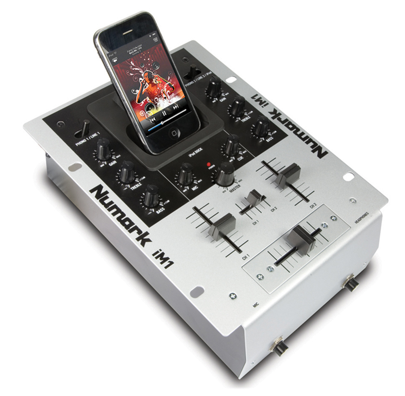 Numark iM1 2-Channel DJ Mixer with iPod Dock