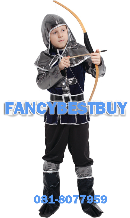 ชุดแฟนซีเด็กแบบชุดนักรบโรมัน Crusades Warrior มี ขนาด L