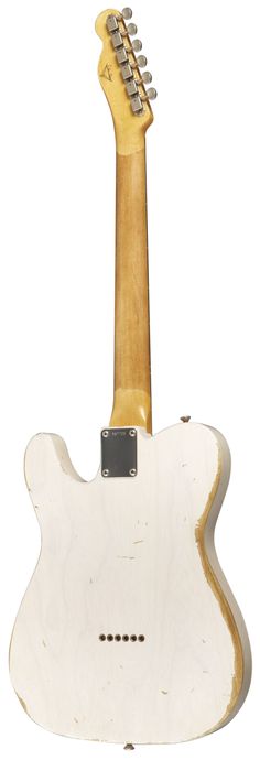 Fender Custom Shop 1961 Telecaster Relic Ash Electric Guitar Master Built by Dale Wilson Transparent White Blonde