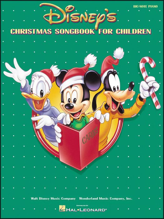 Hal Leonard Disneys Christmas Songbook for Children for Big Note Piano