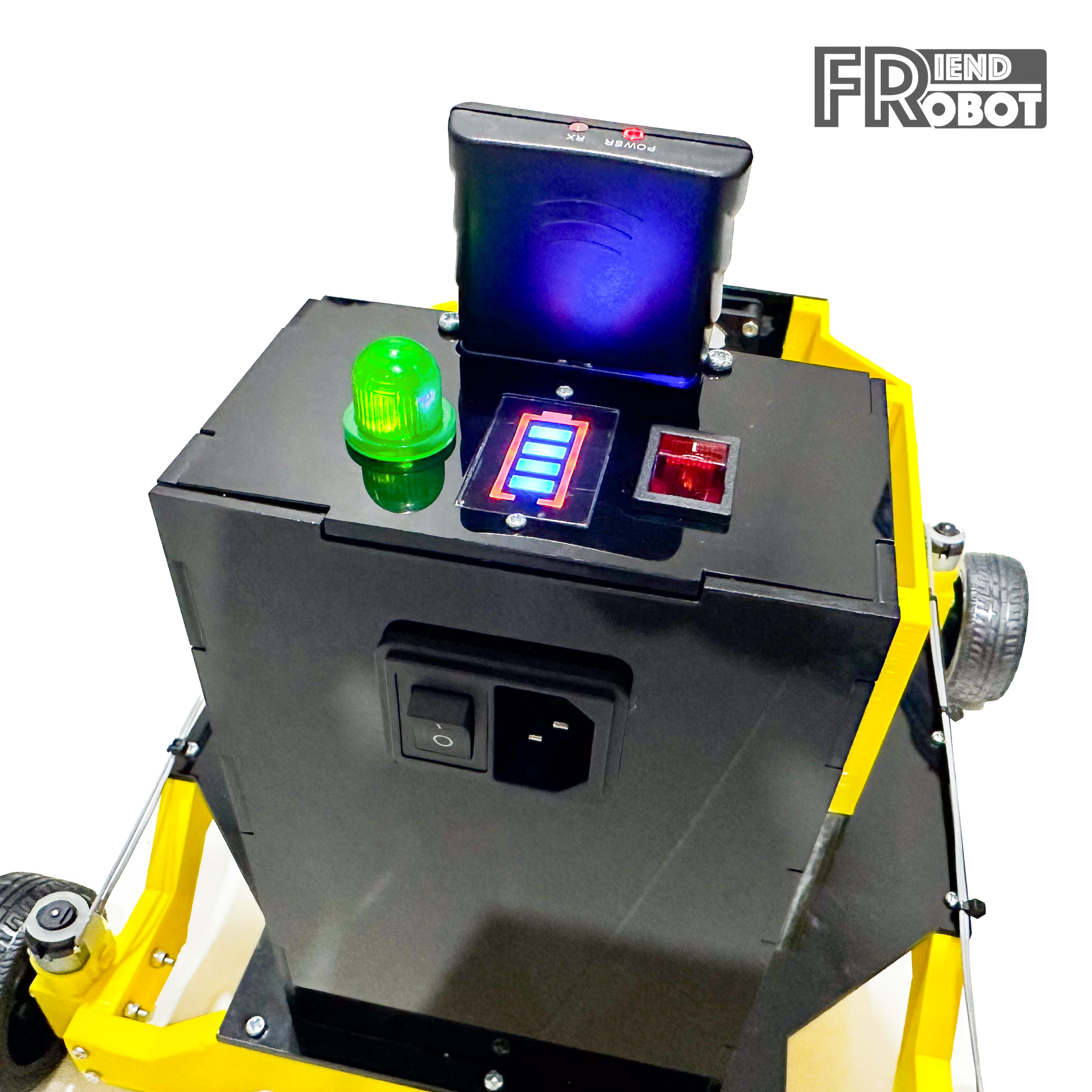 หุ่นยนต์ตัดหญ้าขนาดเล็ก บังคับไร้สาย