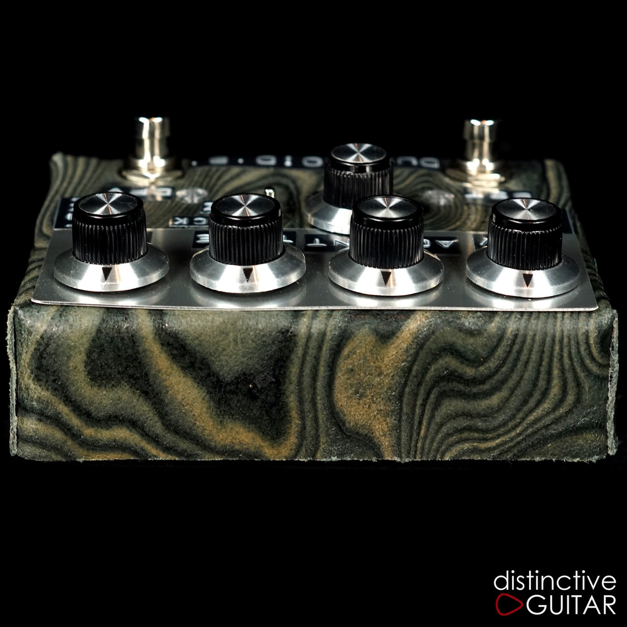 Shins Music Dumbloid Special Boost Overdrive Pedal Sukimo Leather Black Grain No.1224