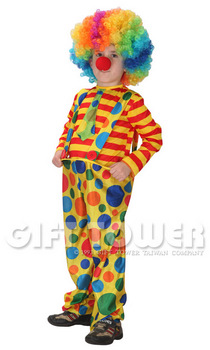 ชุดตัวตลกแฟนซีเด็กโบโซ่ BOSO Costume, Clown มีขนาด L, XL