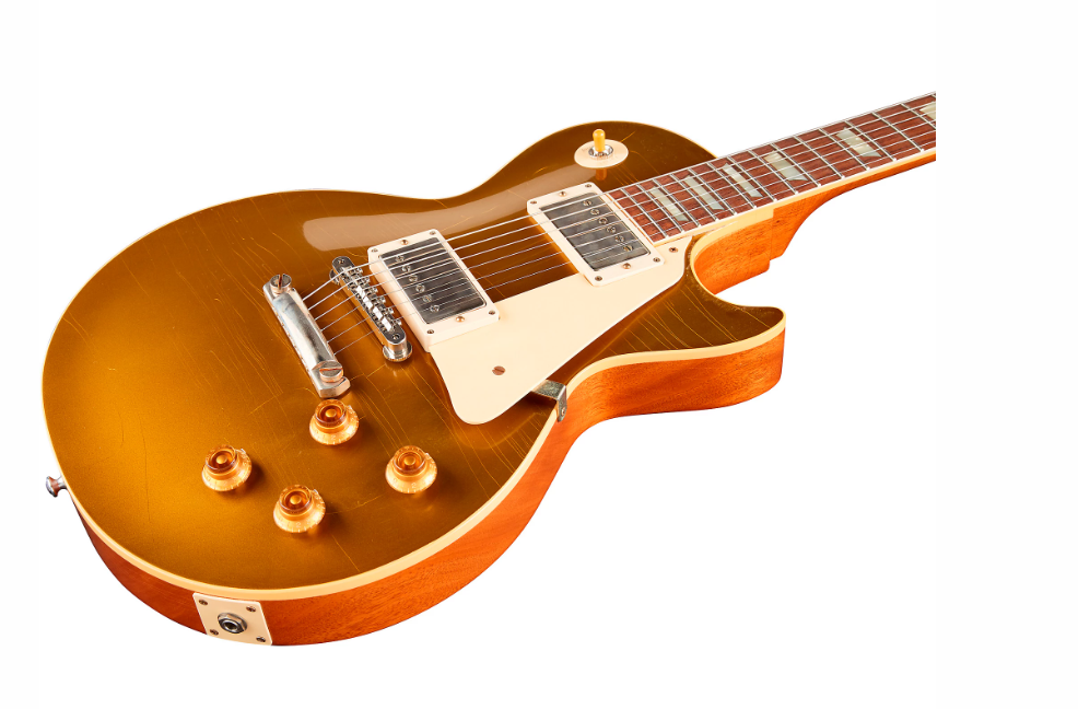 Gibson Custom Murphy Lab 1957 Les Paul Goldtop Reissue Ultra Light Aged Electric Guitar Double Gold