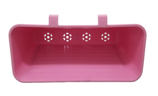 กระถางต้นไม้สวนแนวตั้งขนาดใหญ่พิเศษ สีชมพู