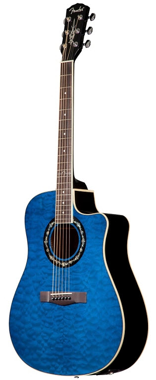 Fender T-Bucket 300 CE Cutaway Acoustic-Electric Dreadnought Guitar