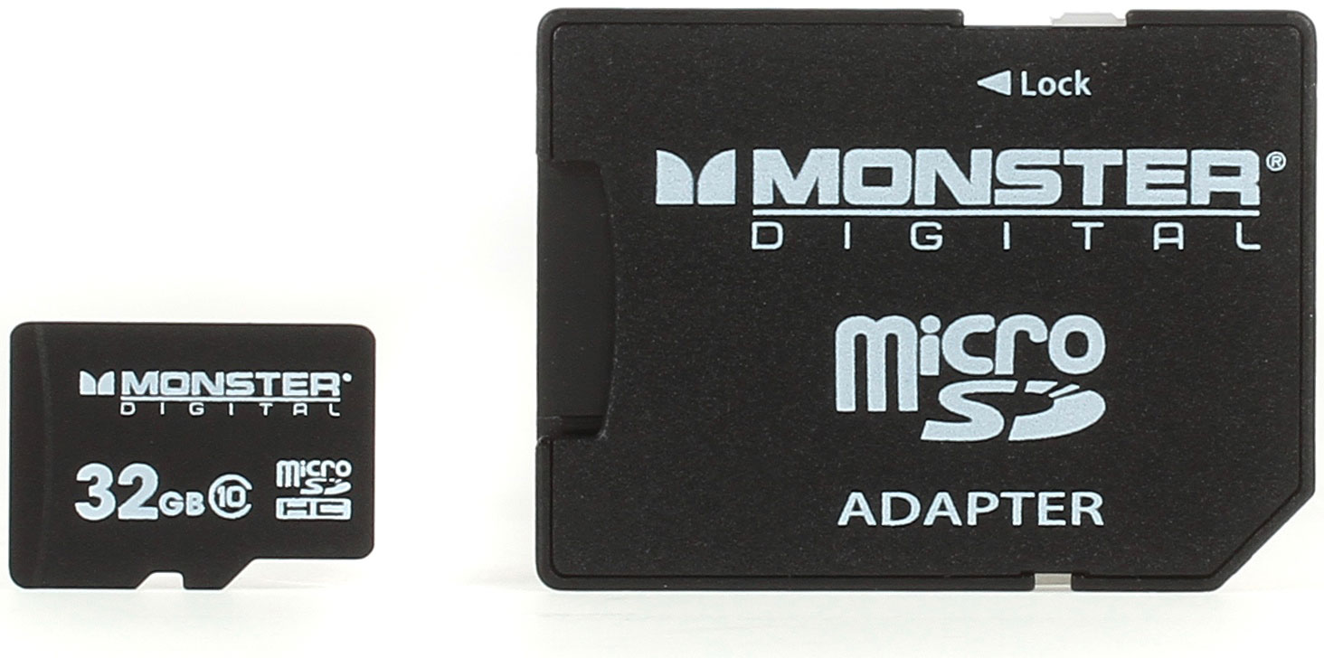 Monster Digital Bunker Class 10 microSD Card - 32GB