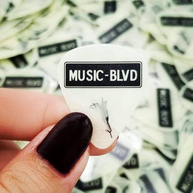 ปิ๊กกีตาร์ BLVD Picks GWD47 เรืองแสง ความหนา .47 mm. (Set of 6) Made in USA.