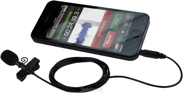 Rode Microphones smartLav+ Lavalier Microphone for Smartphones
