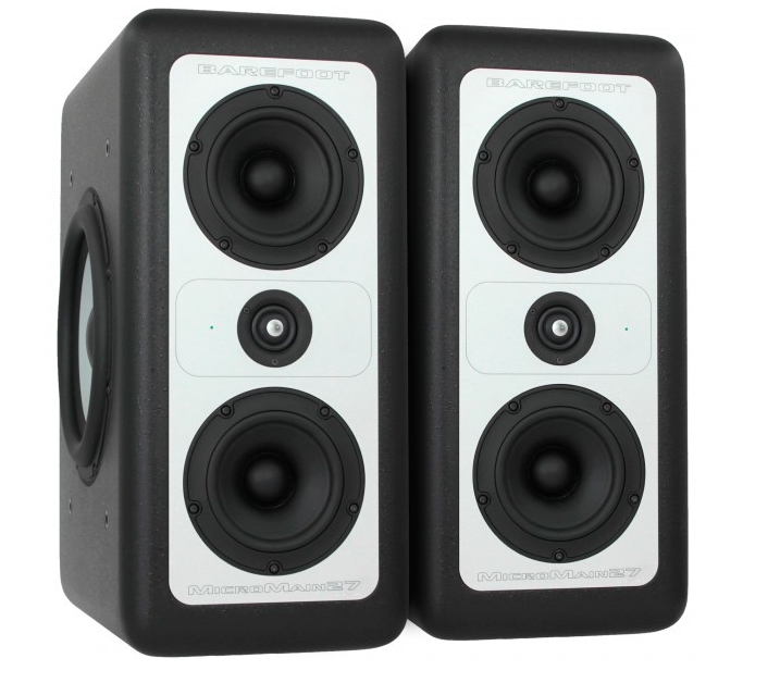 BAREFOOT SOUND MICROMAIN27 GEN2 3.5-WAY ACTIVE STUDIO MONITOR - (PAIR)