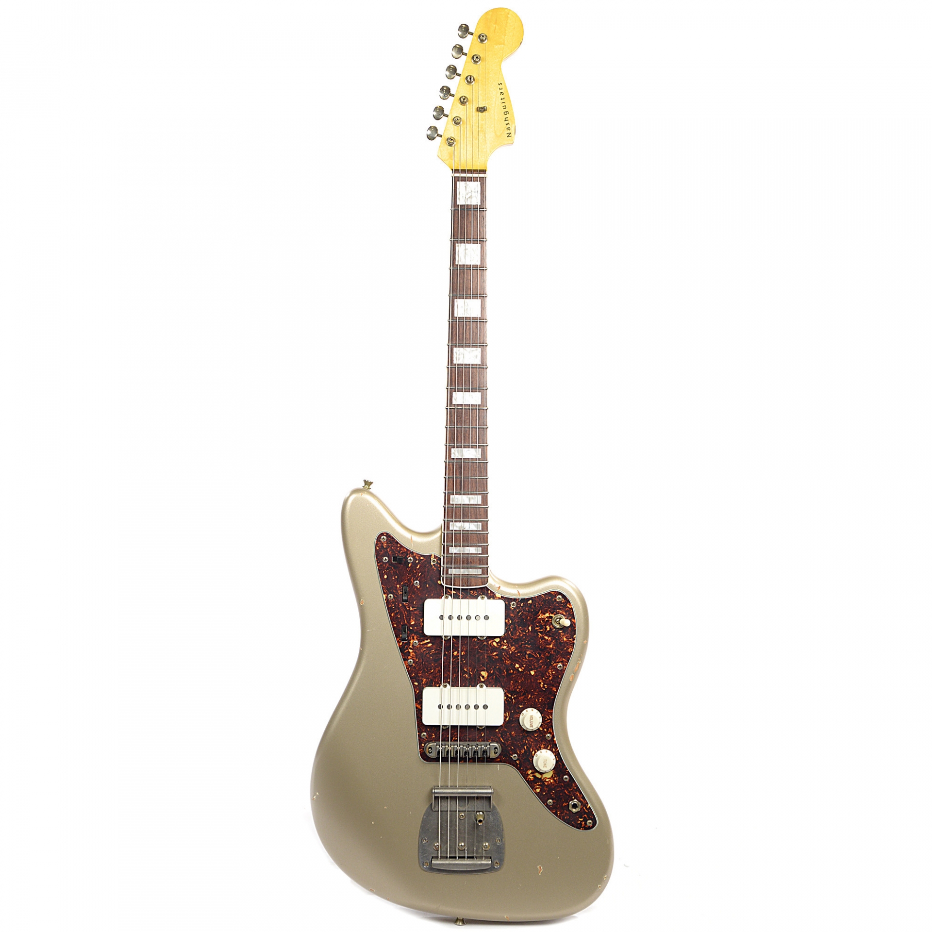Nash JM-63 Shoreline Gold Light Relic w/Bound/Block Neck & Lollar Pickups No.261