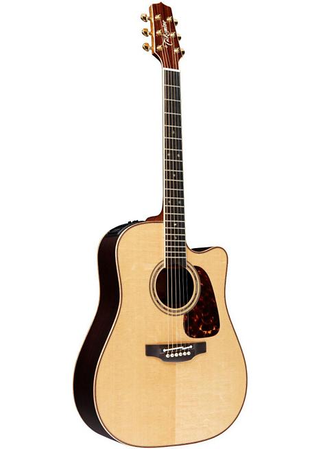 Takamine Pro Series 7 Dreadnought Cutaway Acoustic-Electric Guitar - Natural