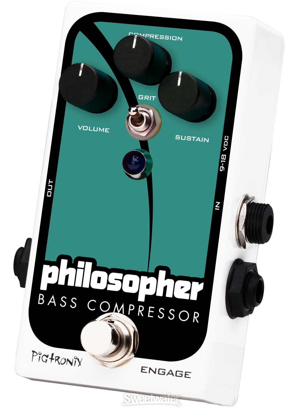 Pigtronix Philosopher Bass Compressor Pedal