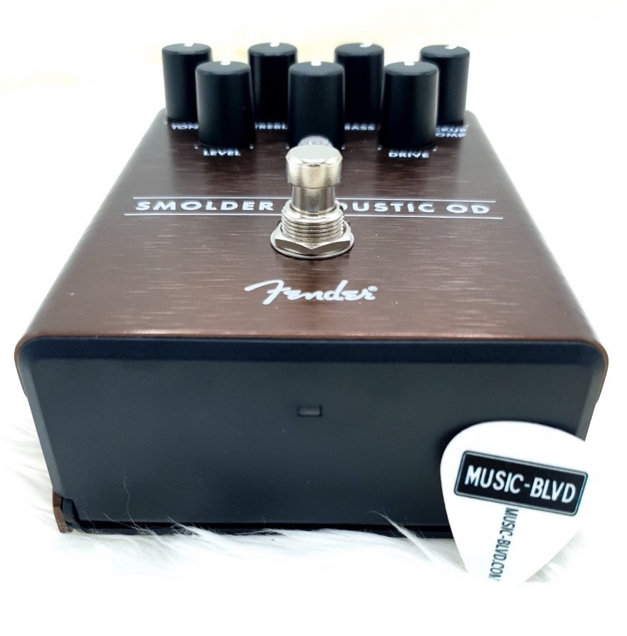 Fender Smolder Acoustic Overdrive Pedal - Music Boulevard