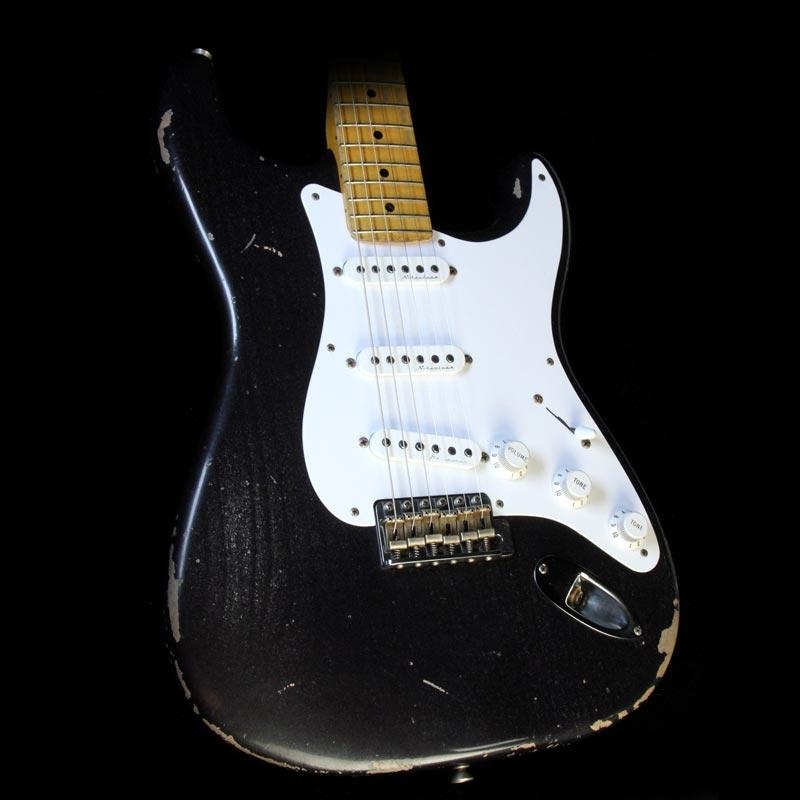 Fender Custom Shop Masterbuilt Todd Krause 56 Active Stratocaster Relic Electric Guitar - Midnight Blue