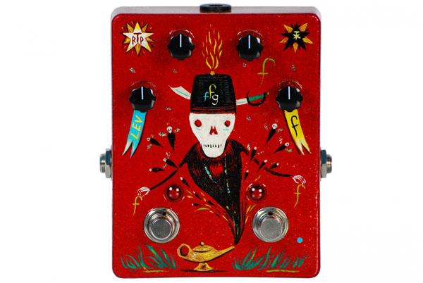 FuzzHugger(fx) AB-Synth Fuzz (Hanpainted by Pat Corrigan, AB207)