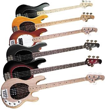 Ernie Ball Music Man StingRay 4-String Electric Bass Guitar