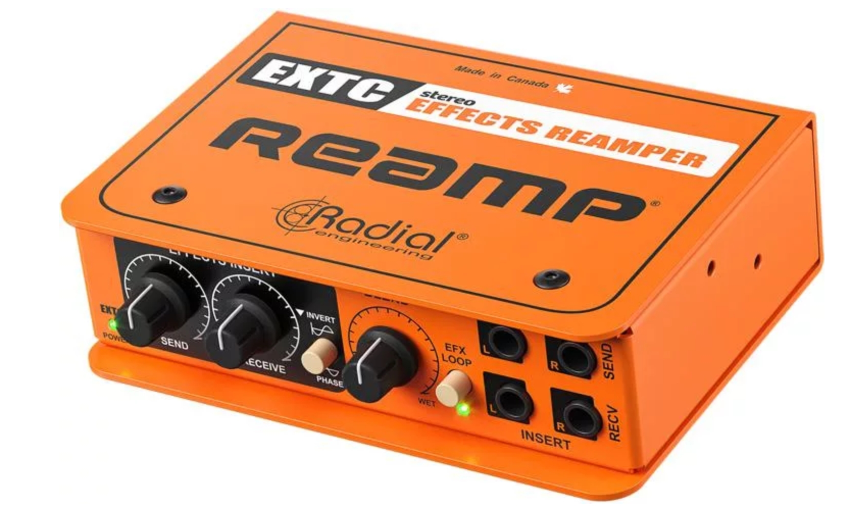 Radial EXTC Stereo 2-channel Active Re-amping Device