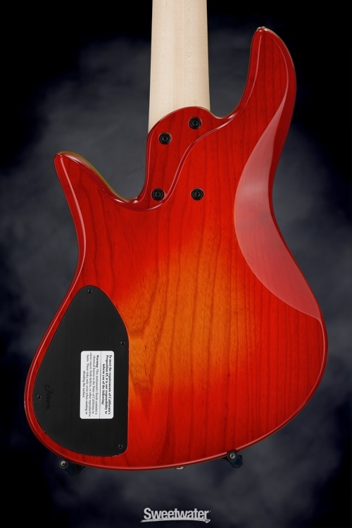 Fodera Emperor Standard Classic Special Run - Cherry Burst, Ash Body, Rosewood Fingerboard