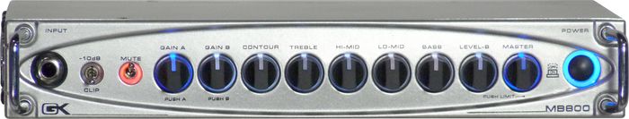 Gallien-Krueger MB800 800W Ultralight Bass Amp Head