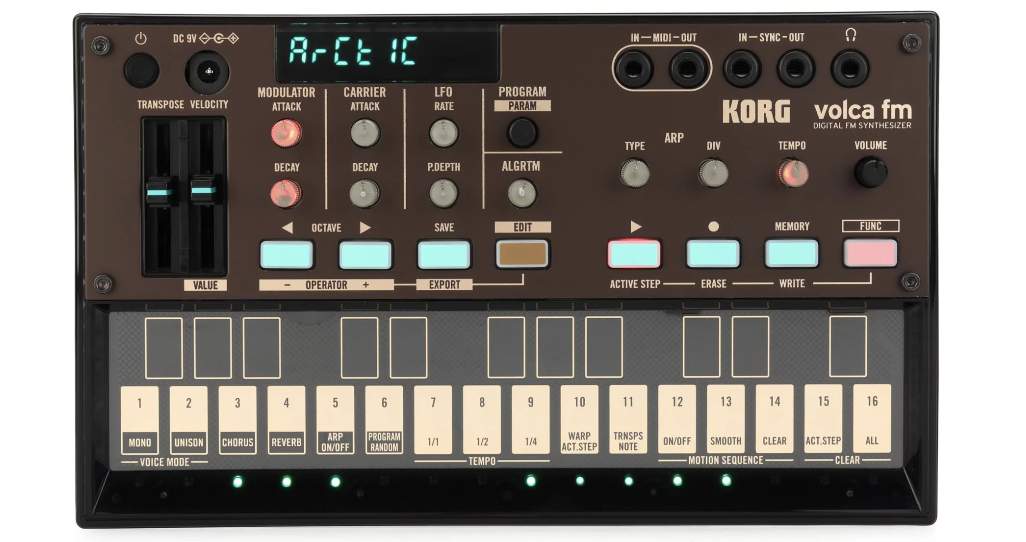 Korg Volca FM 2 Synthesizer with Sequencer