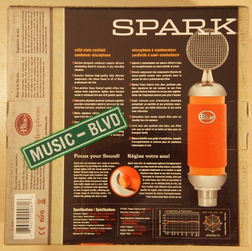 Blue Spark Studio Microphone