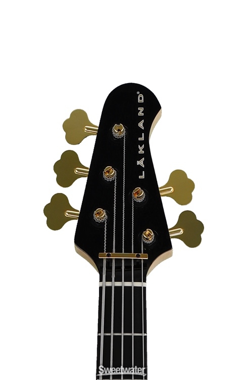 Lakland 55-94 Deluxe, Exotic Top - Spalted Maple with Ebony fingerboard