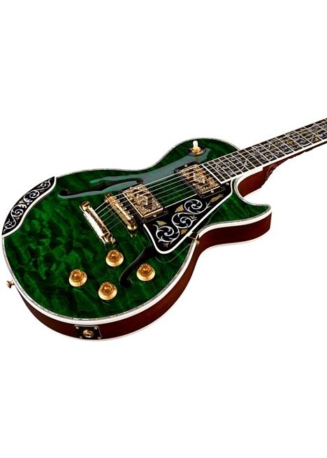Gibson Custom Bella Voce Electric Guitar - Transparent Green