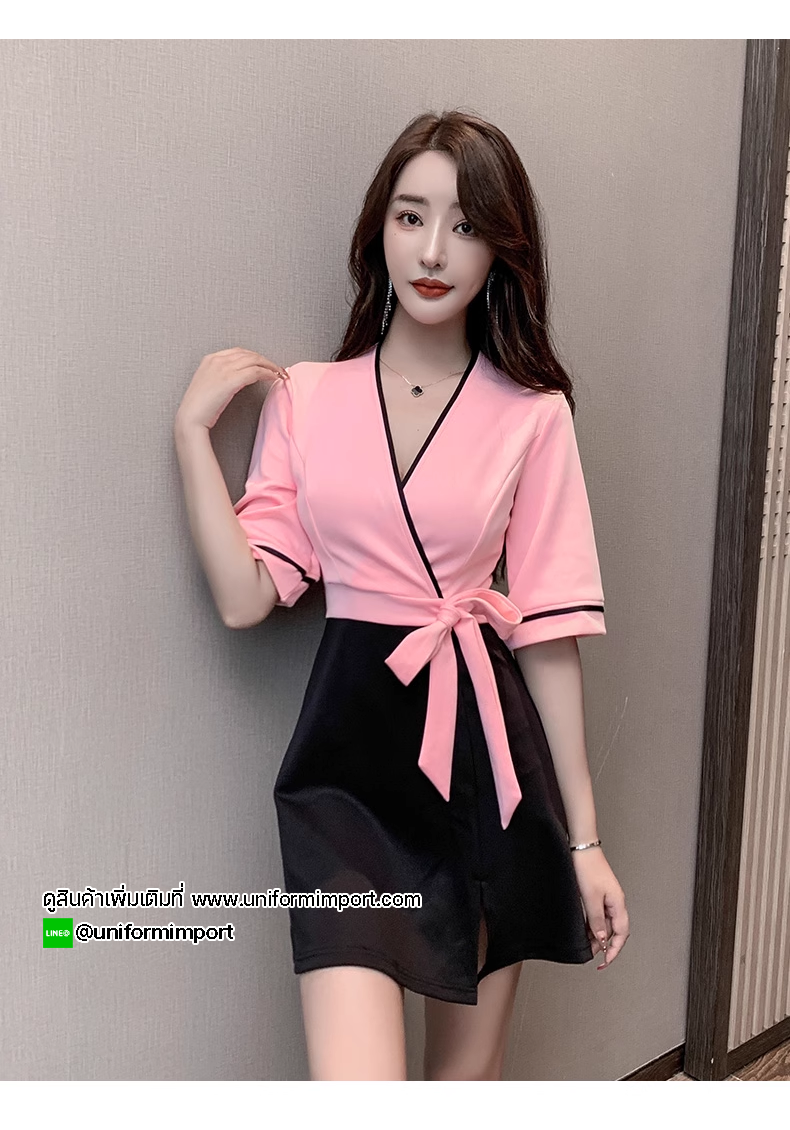 ชุดทำงานผู้หญิง ชุดรีเซฟชั่น
