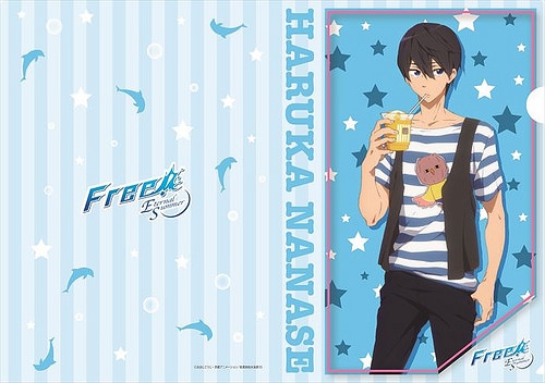 แฟ้ม Free -Eternal Summer- x Lawson : Haruka Nanase (แท้)