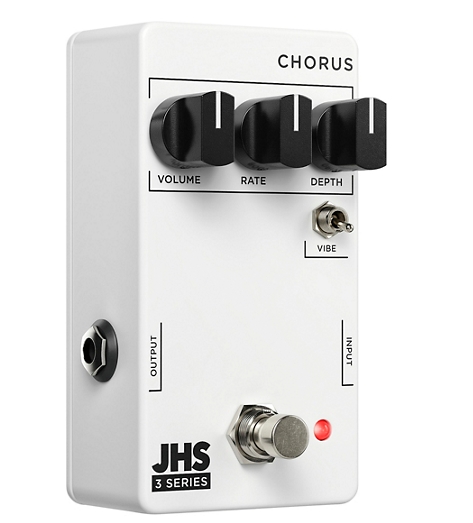 JHS Pedals 3 Series Chorus Effects Pedal White