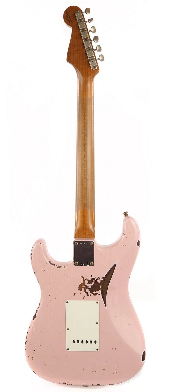 Fender Custom Shop 1960s Stratocaster Roasted Alder Shell Pink Heavy Relic
