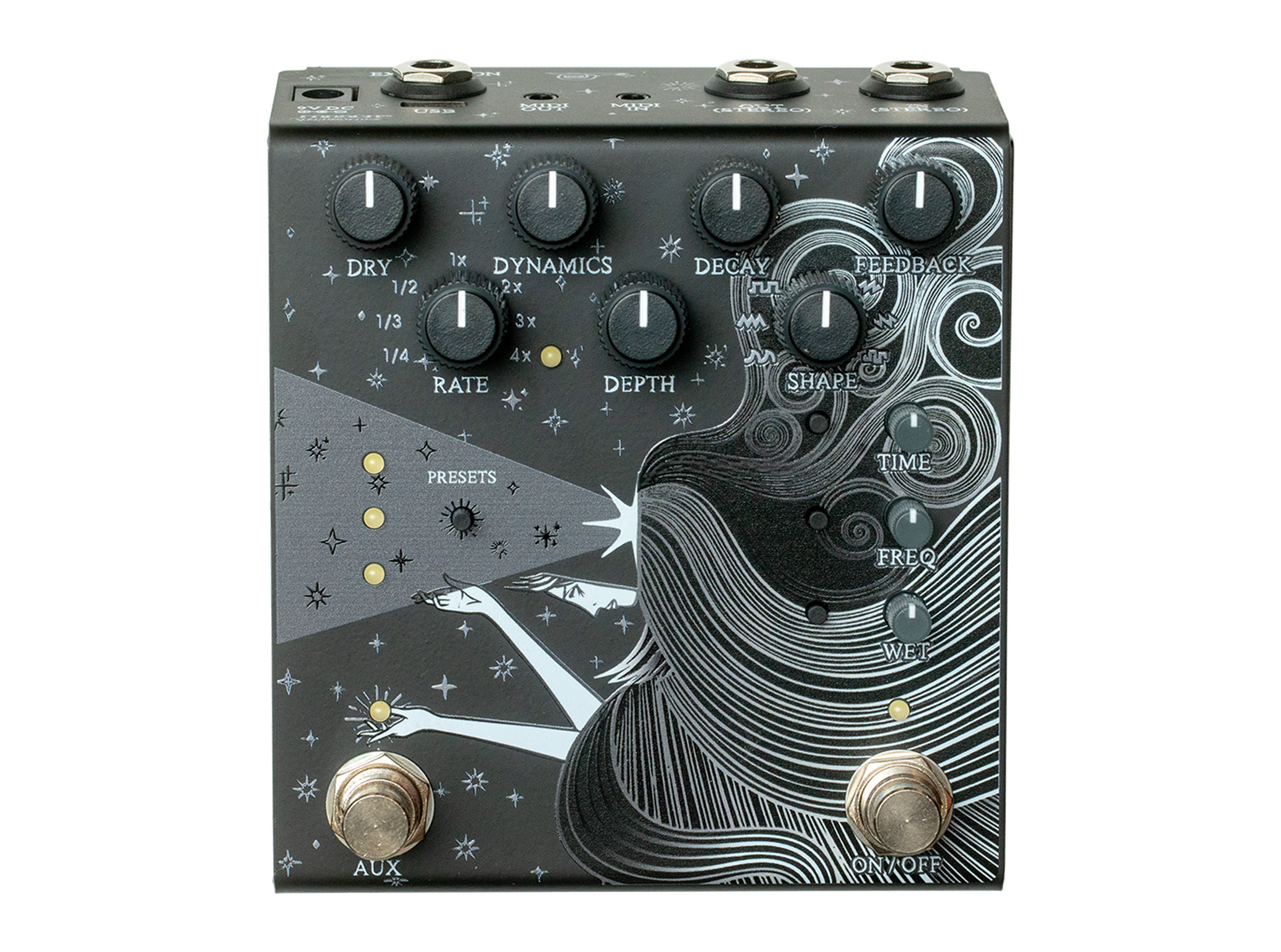 Old Blood Noise Endeavors Sunlight Stereo Dynamically Held Reverb Pedal