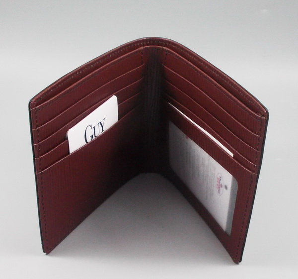 กระเป่าสตางค์ Guy Laroche ดำ-น้ำตาลแดง ใหม่ แท้