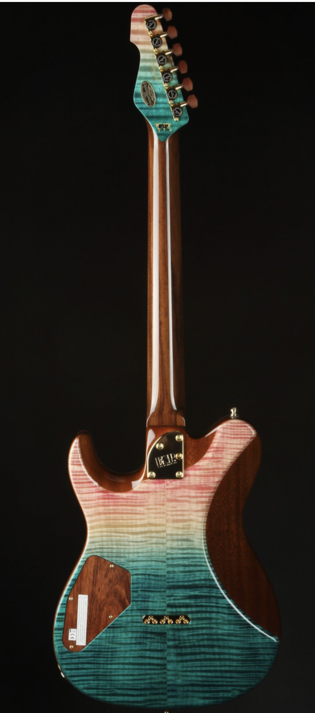 ESP Exhibition Limited 2021 EX21-08 Throbber-CTM - Pink/Turquoise Fade